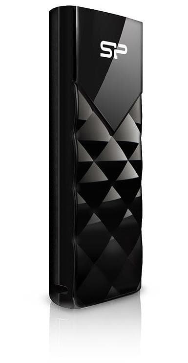 Silicon Power flash drive 64GB Ultima U03, black Sort