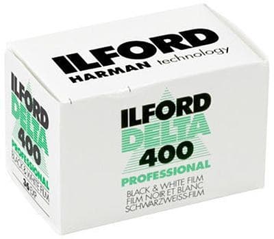 Ilford film Delta 400/36
