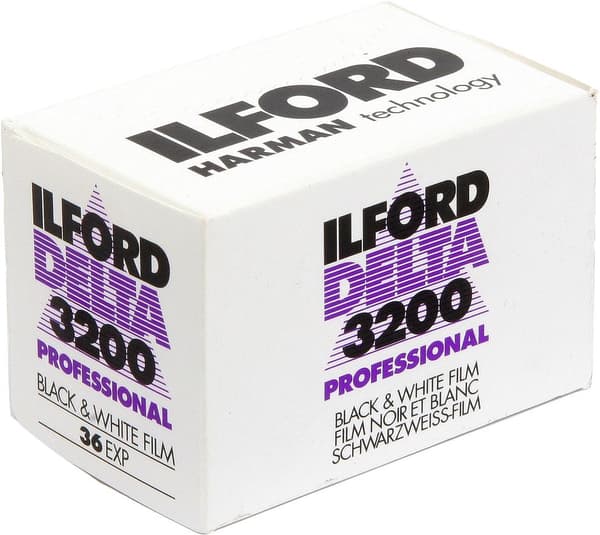 Ilford film Delta 3200/36