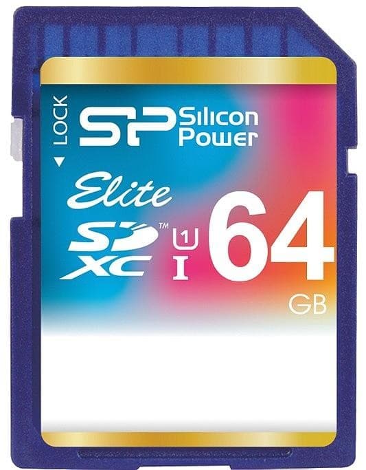 Silicon Power memory card SDXC 64GB Elite