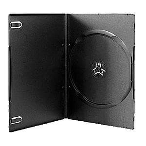 Omega DVD case 7mm ultra slim, black