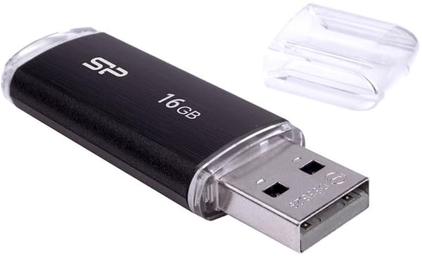 Silicon Power | Ultima U02 | 16 GB | USB 2.0 | Black
