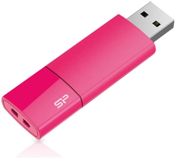 Silicon Power flash drive 16GB Ultima U05, pink Rosa