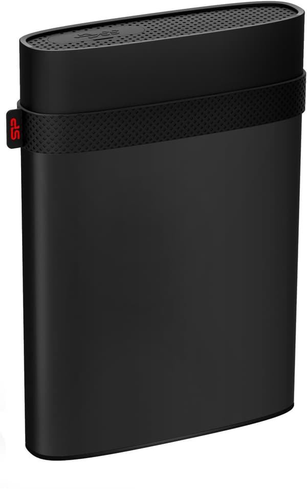 Silicon Power external hard drive 2TB Armor A85B, black