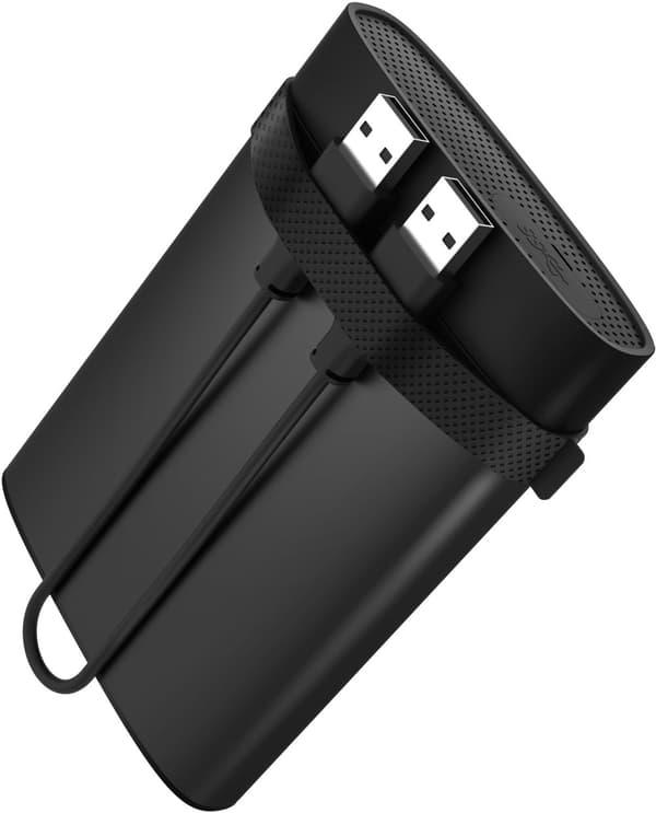 Silicon Power external hard drive 2TB Armor A85B, black