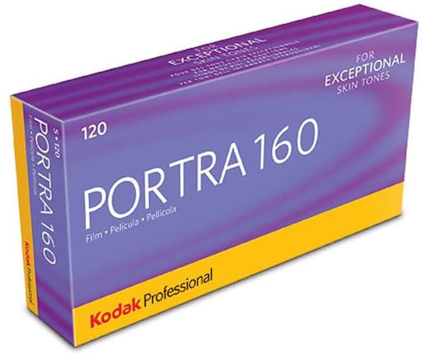 Kodak film Portra 160-120×5