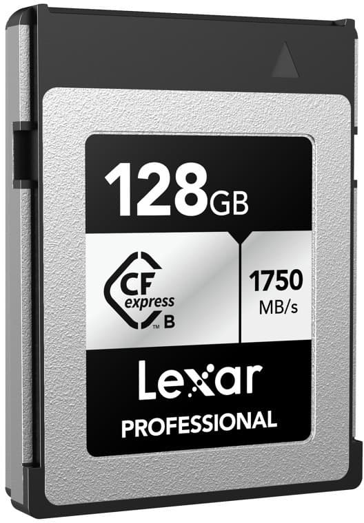 Lexar memory card CFexpress Type B 128GB Professional Silver