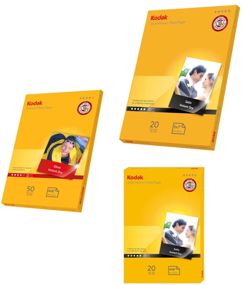 Kodak Fotopapper Sparpaket 13x18 och 10x15