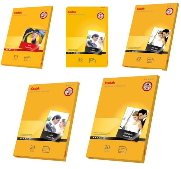 Fotopapper Sparpaket 130-pack A6 och 13x18