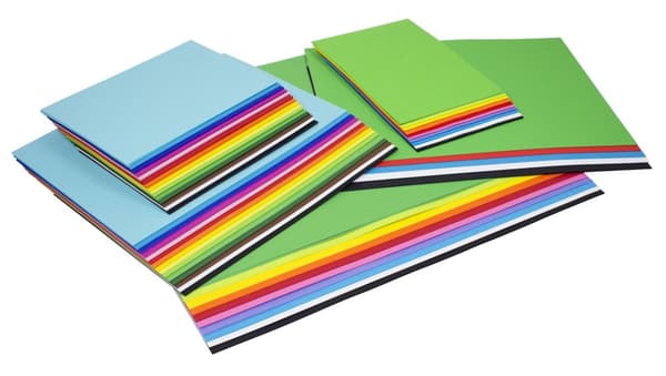Mixsats färgat papper 1100/fp