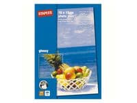 Fotopapper STAPLES Prem.10x15 gloss50/FP