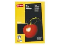 Fotopapper STAPLES Prem+ A4 glossy 25/FP