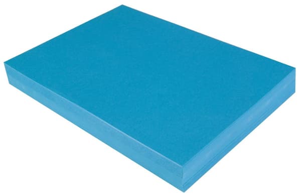 Tonpapper A3 110g 20ark/fp klarblå