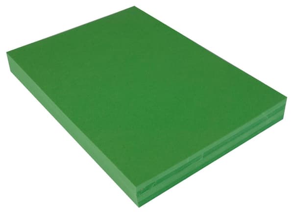 Tonpapper A3 110g 20ark/fp smaragdgrön
