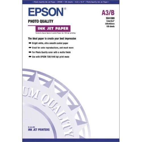 EPSON fotopapper S041069 - 102g / m2 - A3+ - 100 ark