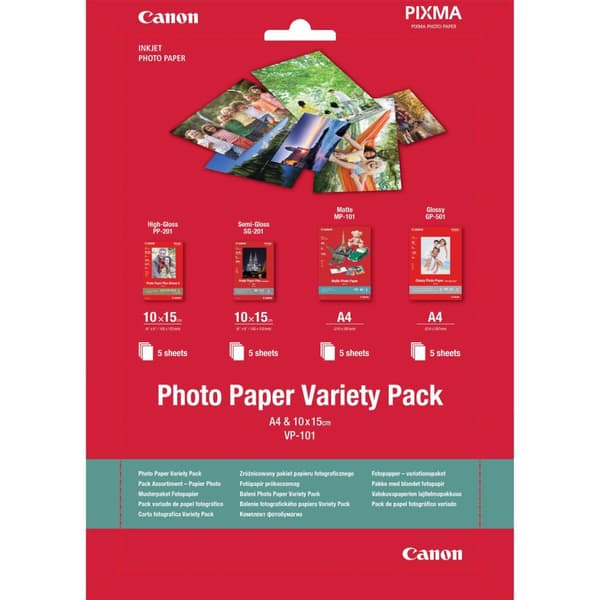 Canon Photo Paper Variety Pack