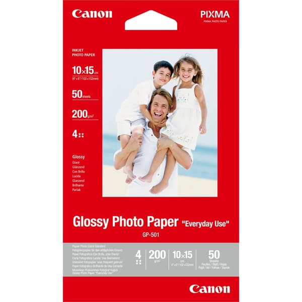 Canon GP-501 10x15cm 50 ark Blankt fotopapper