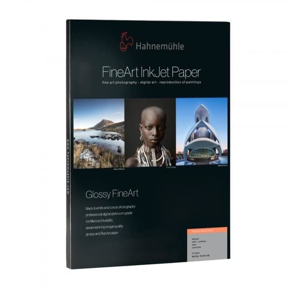HAHNEMÜHLE FineArt Baryta Satin bläckstrålepapper - 300g - A3 (25 ark)