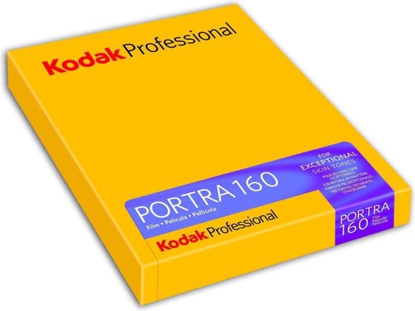 Kodak PROFESSIONAL PORTRA 160 - Färgnegativfilm - 4 x 12,70 cm (5") - ISO 160 - 10 ark
