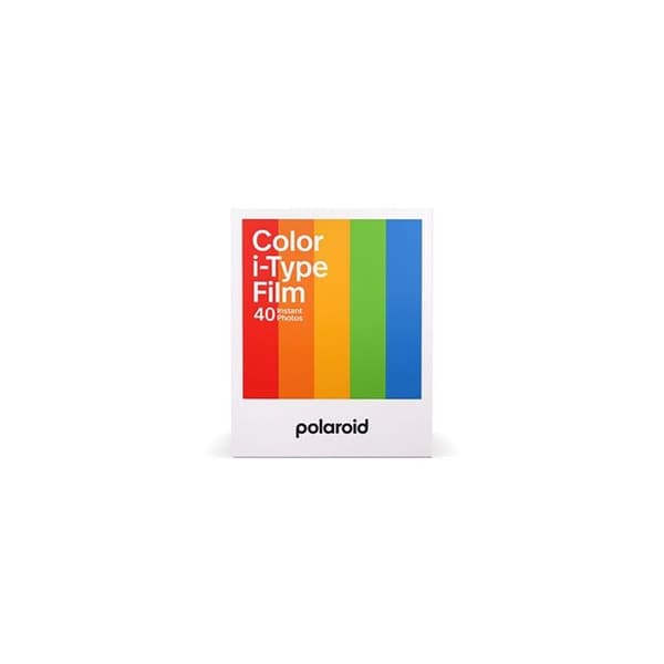 Paket med 40 i-Type POLAROID instant färgfilmer - ASA 640 - 10 min framkallning - vit ram