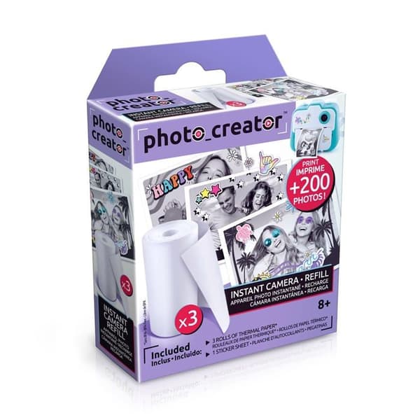 Fotopapper för omedelbara foton Canal leksaker - CLK002 - Instant Camera Refill Paper