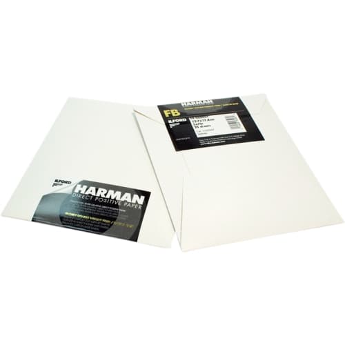 Ilford Direct Positiv Paper FB 1K 8x10 25 Sheets