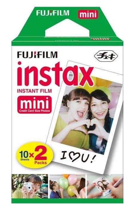 Film Fujifilm Instax Mini Bi-Pack 2x 10 Exponeringsbilder