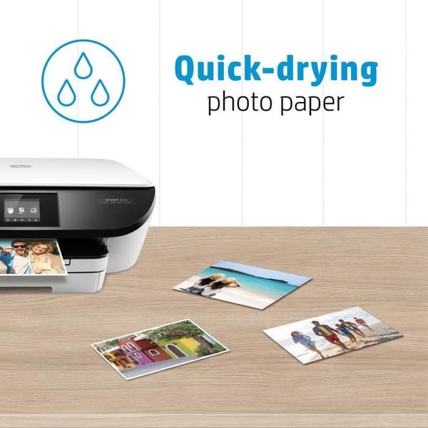 HP glansigt fotopapper för vardags - 100 ark/A4/210 x 297 mm - Mångsidigt 200 g/m²