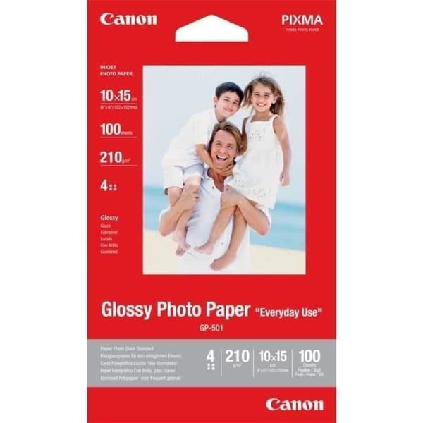 Canon GP-501 glansigt fotopapper - 10x15cm - 210g - 100 ark