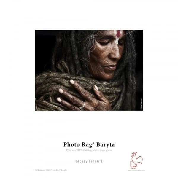 Papier bläckstråle HAHNEMÜHLE FineArt Photo Rag Baryta - 315g - A3 (25 ark)