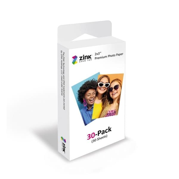 Omedelbart fotopapper - AGFA FOTO - Zink - Bläckfritt utskrift - Vit