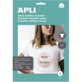 Miniatyrbild 1 av 2: APLI-påse med 10 överföringspappersark - För vit t-shirt