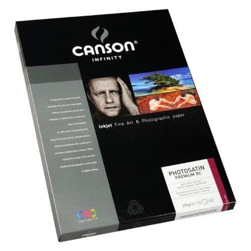 Canson Infinity Satin Premium Photo Paper RC 206231010 - Vit - A3-format 25 ark