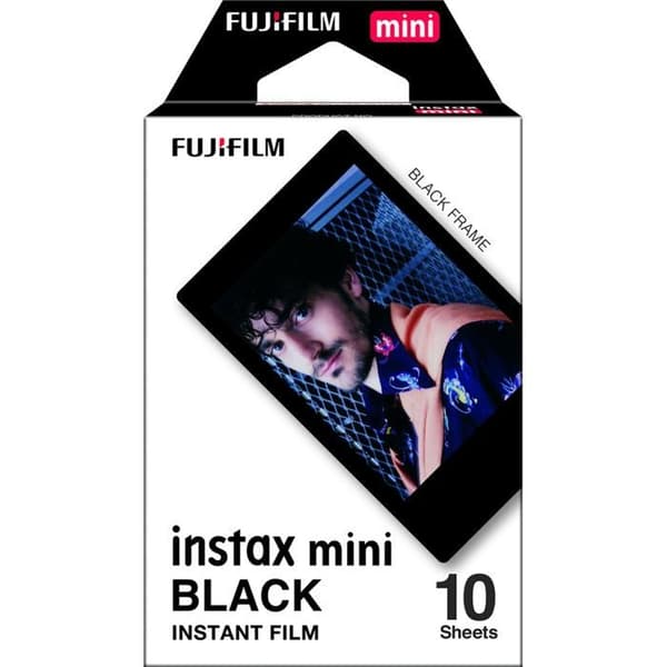 FUJI Instax Mini Color Frame Paper (10v) Svart