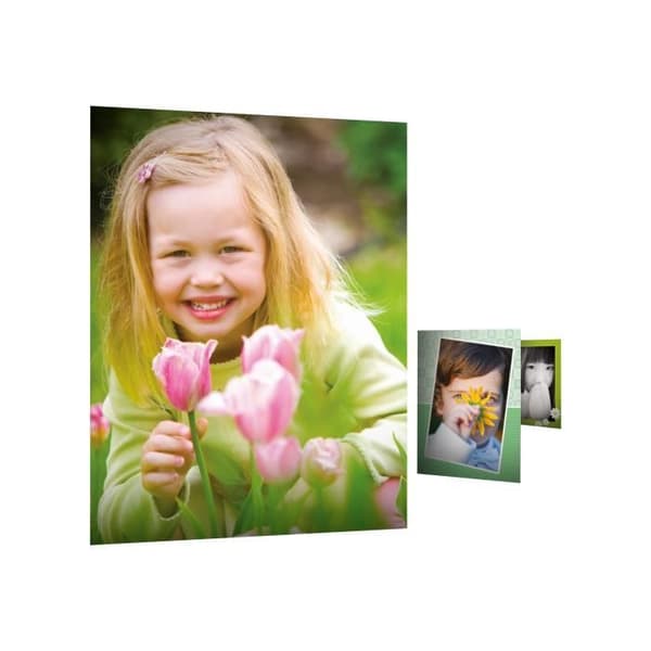 HP vardagsfotopapper glättat A4 (210 x 297 mm) 200 g-m² 100 ark fotopapper för Deskjet 2050 J510; Officejet 6000...