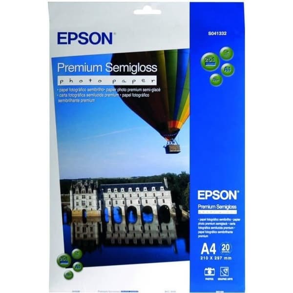 EPSON halvblankt fotopapper - 251g/m2 - A3 - 20 ark