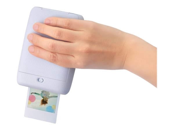 Fujifilm instax mini Link - Skrivare - färg - LED - 86 x 54 mm upp till 5 utskrifter/min (färg) - kapacitet: 10 foton - Bluetooth 4.2 LE - askvit