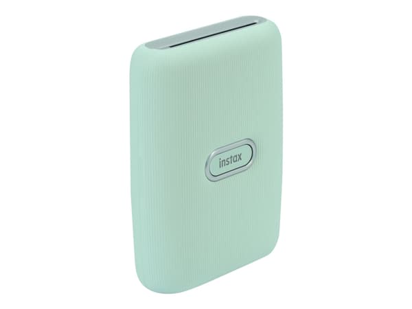Fujifilm instax mini Link - Skrivare - färg - LED - 86 x 54 mm upp till 5 utskrifter/min (färg) - kapacitet: 10 foton - Bluetooth 4.2 LE - askvit