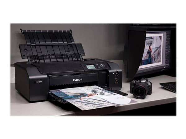 Canon imagePROGRAF PRO-300 - 13" storformatsskriver - farge - ink-jet - A3/Ledger - inntil 4.25 min/side (mono) / inntil 4.25 min/side (farge) - kapa