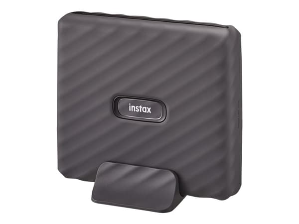 Fujifilm instax Link Wide - Skrivare - färg - LED - 86 x 108 mm upp till 5 utskrifter/min (färg) - kapacitet: 10 foton - Bluetooth 4.2 LE - mockagrå