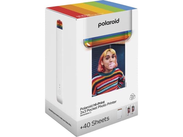 Skriver POLAROID HI-PRINT GEN 2 E-BOKS Hvit