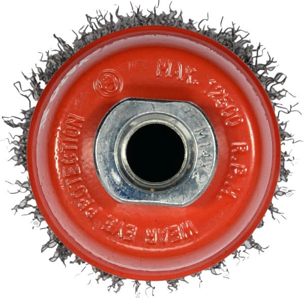 YATO FORBØRSTE M14, INOX, 65 MM
