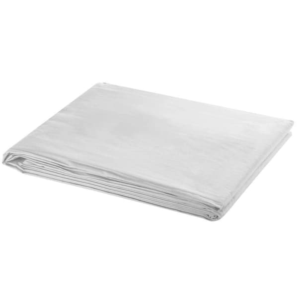 vidaXL Bakgrunnssystem 600x300 cm hvit