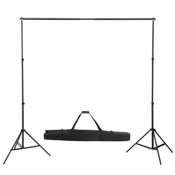 vidaXL Bakgrunnssystem 600x300 cm hvit