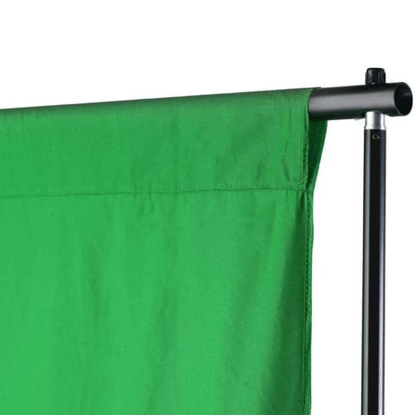 vidaXL Bakgrunnssystem 500 x 300 cm grønn