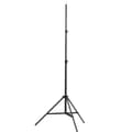 Miniatyrbillede 5 af 8: vidaXL teleskopisk stativsystem til baggrund + hvid fotobaggrund 3 x 5 m