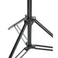 Miniatyrbillede 7 af 8: vidaXL teleskopisk stativsystem til baggrund + hvid fotobaggrund 3 x 5 m