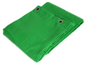 Miniatyrbillede 2 af 7: Molton Green Screen Tæppe med øjer