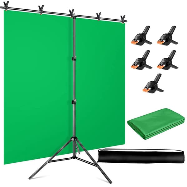 Taustakangasteline Green Screen