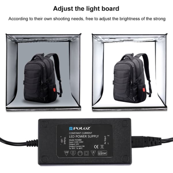 60cm Professionellt Tält till Fotografering / Ljustält - 3380LM